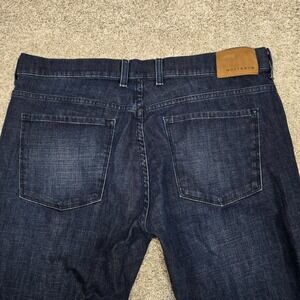 Mott & Bow Jeans Mens 36x34 (fit 36Wx32L) Blue Slim Stretch